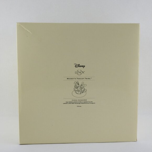 Lenox Disney 24K Gold Figurine Mickey Teacup Twirl Minnie Mouse Mad Tea Party - Picture 4 of 16